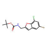 tert-Butyl ((5-bromo-7-chlorobenzofuran-2-yl)methyl)carbamate|CS-0376499|1643914-41-3