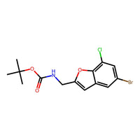 tert-Butyl ((5-bromo-7-chlorobenzofuran-2-yl)methyl)carbamate|CS-0376499|1643914-41-3