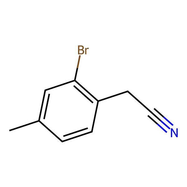 2-(2-Bromo-4-methylphenyl)acetonitrile, 95%|07-0348|1069114-80-2
