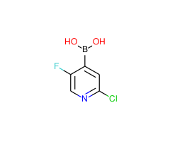 2-Chloro-5-fluoropyridine-4-boronic acid, 98%|416470|951677-47-7