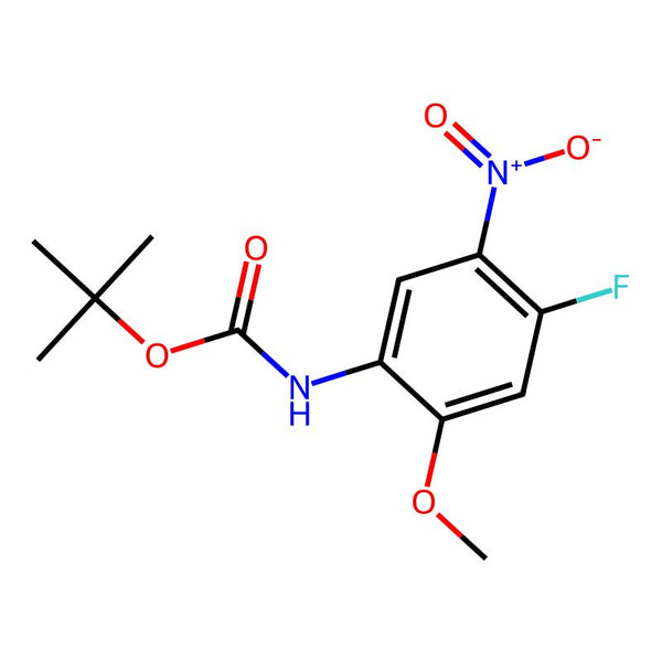 tert-Butyl (4-fluoro-2-methoxy-5-nitrophenyl)carbamate|CS-B1722|1802924-13-5