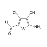 2-Amino-4-chloro-3-cyano-5-formylthiophene|CS-W016872|104366-23-6