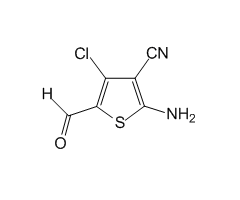 2-Amino-4-chloro-3-cyano-5-formylthiophene|CS-W016872|104366-23-6