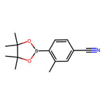 3-Methyl-4-(4,4,5,5-tetramethyl-1,3,2-dioxaborolan-2-yl)benzonitrile|CS-0101258|848953-05-9