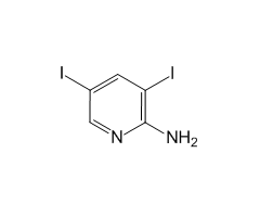 2-Amino-3,5-diiodopyridine, 97%|258332|23597-15-1