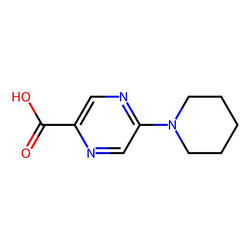 5-(Piperidin-1-yl)pyrazine-2-carboxylic acid, 97%|1933498|1210707-88-2