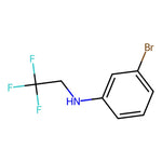 3-Bromo-n-(2,2,2-trifluoroethyl)aniline|CS-0231290|1021116-42-6