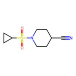 1-(Cyclopropylsulfonyl)piperidine-4-carbonitrile|CS-0155379|1036738-82-5