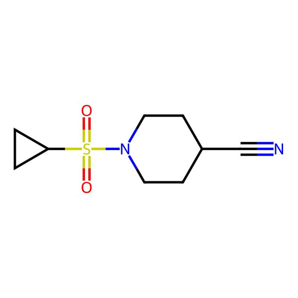 1-(Cyclopropylsulfonyl)piperidine-4-carbonitrile|CS-0155379|1036738-82-5