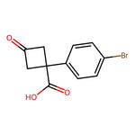 1-(4-Bromophenyl)-3-oxocyclobutane-1-carboxylic acid|CS-0503312|1339252-05-9
