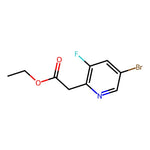 Ethyl 2-(5-bromo-3-fluoropyridin-2-yl)acetate|CS-0501700|1620318-88-8