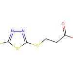 3-((5-Mercapto-1,3,4-thiadiazol-2-yl)thio)propanoic acid|CS-0266579|57658-21-6