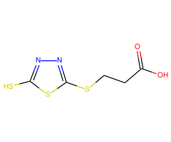 3-((5-Mercapto-1,3,4-thiadiazol-2-yl)thio)propanoic acid|CS-0266579|57658-21-6