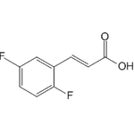 (E)-3-(2,5-Difluorophenyl)acrylic acid|CS-W017015|112898-33-6