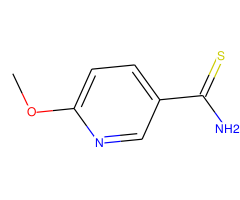 6-Methoxypyridine-3-carbothioanide|CS-0150224|175277-49-3