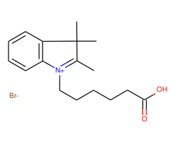 6-(2,3,3-Trimethyl-3H-indol-1-ium-1-yl)hexanoate hydrobromide|CS-0182953|171429-43-9