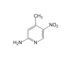 2-Amino-4-methyl-5-nitropyridine, 98%|424649|21901-40-6