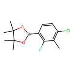 2-(4-Chloro-2-fluoro-3-methylphenyl)-4,4,5,5-tetramethyl-1,3,2-dioxaborolane|CS-0189342|1454914-16-9