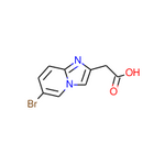 2-(6-Bromoimidazo[1,2-a]pyridin-2-yl)acetic acid|CS-0042500|59128-15-3