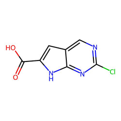 2-Chloro-7H-pyrrolo[2,3-d]pyrimidine-6-carboxylic acid|CS-0055227|1503461-20-8