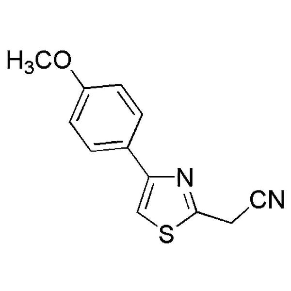 2-[4-(4-Methoxyphenyl)-1,3-thiazol-2-yl)]acetonitrile|25667|301235-86-9