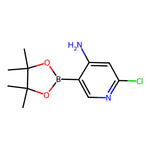 2-Chloro-5-(4,4,5,5-tetramethyl-1,3,2-dioxaborolan-2-yl)pyridin-4-amine|CS-0529639|1558927-36-8