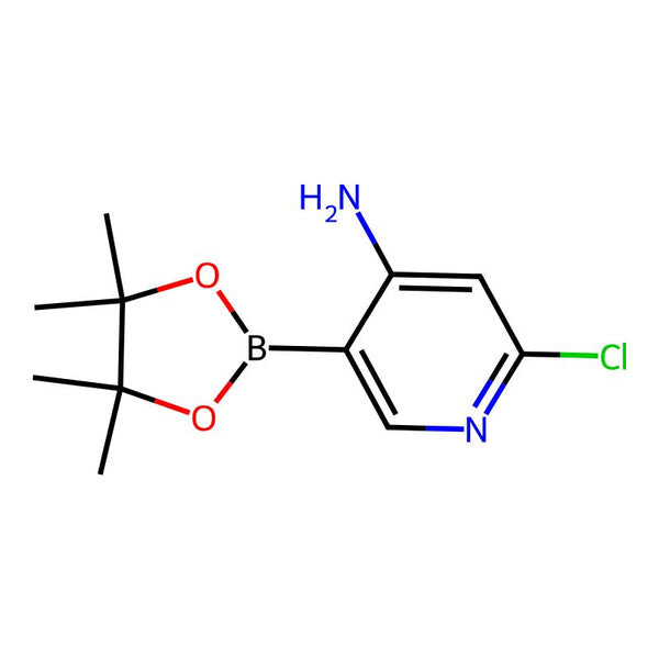 2-Chloro-5-(4,4,5,5-tetramethyl-1,3,2-dioxaborolan-2-yl)pyridin-4-amine|CS-0529639|1558927-36-8