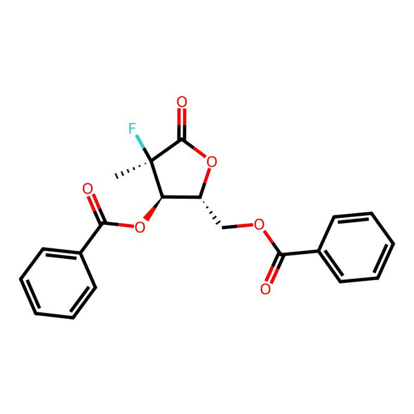 ((2R,3R,4R)-3-(Benzoyloxy)-4-fluoro-4-methyl-5-oxotetrahydrofuran-2-yl)methyl benzoate|CS-M2473|874638-80-9