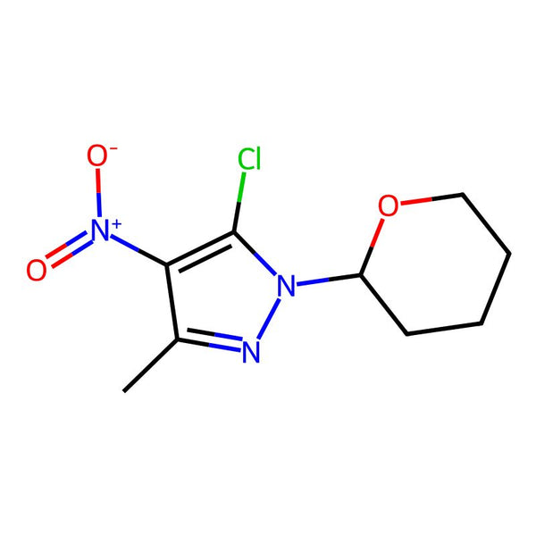 5-Chloro-3-methyl-4-nitro-1-(tetrahydro-2H-pyran-2-yl)-1H-pyrazole|CS-0142507|2265200-73-3