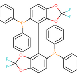 R-(-)-5,5'-Bis(diphenylphosphino)-2,2,2',2'-tetrafluoro-4,4'-bi-1,3-benzodioxole, min. 98%, (99% ee), (R)-DIFLUORPHOS