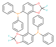 R-(-)-5,5'-Bis(diphenylphosphino)-2,2,2',2'-tetrafluoro-4,4'-bi-1,3-benzodioxole, min. 98%, (99% ee), (R)-DIFLUORPHOS