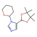 1-(Tetrahydro-2H-pyran-2-yl)-5-(4,4,5,5-tetramethyl-1,3,2-dioxaborolan-2-yl)-1H-imidazole|CS-W014020|1029684-37-4