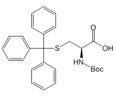 (R)-2-((tert-Butoxycarbonyl)amino)-3-(tritylthio)propanoic acid|CS-W008178|21947-98-8