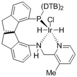 Chlorodihydrido{(S)-(-)-7-Bis(3,5-di-t-butylphenyl)phosphino-7'-[(3-methylpyridine-2-ylmethyl)amino]-2,2',3,3'-tetrahydro-1,1'-spirobiindane}iridium(III), >97% (>99% ee) Ir-(S)-DTB-SpiroPAP-3-Me|77-4036|1418483-59-6