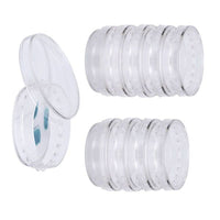 biologix 35x10mm (3ml working volume) clear polystyrene (tc-treated) sterile cell culture dish with external grip. 10/pack, 50 packs/case|07-3035