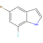 5-Bromo-7-fluoro-1H-indole|CS-0037549|883500-73-0