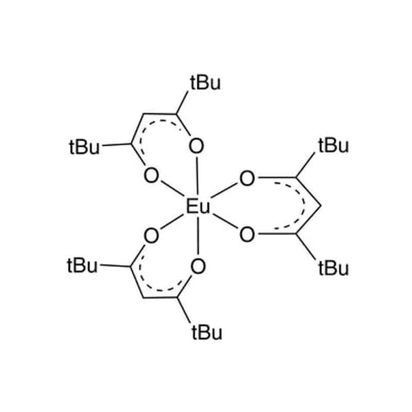 Tris(2,2,6,6-tetramethyl-3,5-heptanedionato)europium(III), 99% (99.9%-Eu) (REO) [Eu(TMHD)3]|93-6328|15522-71-1