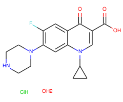 Ciprofloxacin hydrochloride monohydrate, 99%, reference material|923388|86393-32-0