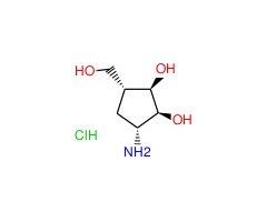 (1R,2S,3R,5R)-3-Amino-5-(hydroxymethyl)cyclopentane-1,2-diol hydrochloride|CS-0053627|79200-57-0