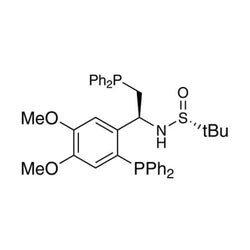 [S(R)]-N-[(1S)-2-(Diphenylphosphino)-1-[2-(diphenylphosphino)-4,5-dimethoxyphenyl]ethyl]-2-methyl-2-propanesulfinamide, 95%|15-8398