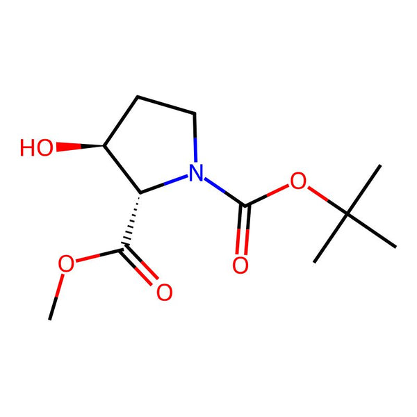 (2S,3S)-1-(tert-Butoxycarbonyl)-3-hydroxy-pyrrolidine-2-carboxylic acid methyl ester|CS-W004163|184046-78-4