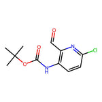 tert-Butyl N-(6-chloro-2-formylpyridin-3-yl)carbamate|CS-0048056|1199557-04-4