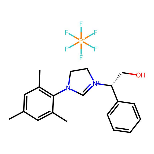 (S)-1-(2-Hydroxy-1-phenylethyl)-3-mesityl-4,5-dihydro-1H-imidazol-3-ium hexafluorophosphate(V)|CS-0167929|872164-47-1