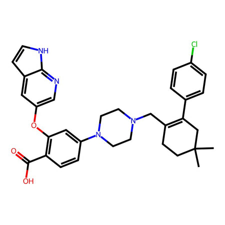 4-[4-[[2-(4-chlorophenyl)-4,4-dimethyl-1-cyclohexen-1-yl]methyl]-1-piperazinyl]-2-(1h-pyrrolo[2,3-b]pyridin-5-yloxy)benzoic acid, 99%|1941566|1235865-77-6