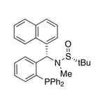 [S(R)]-N-[(S)-[2-(Diphenylphosphino)phenyl]-1-naphthalenylmethyl]-N,2-dimethyl-2-propanesulfinamide, 95%|15-8340