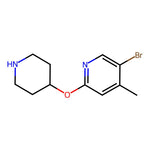 5-Bromo-4-methyl-2-(piperidin-4-yloxy)pyridine, 95%|07-0267|1289198-53-3