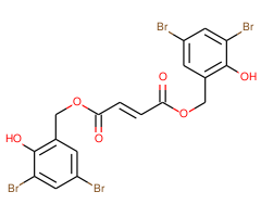 (E)-2,2'-(Fumaroylbis(oxy))bis(3,5-dibromobenzoic acid)|CS-0099486|71337-53-6