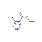 Ethyl 3-ethyl-1H-pyrazole-4-carboxylate|CS-0152476|73981-23-4