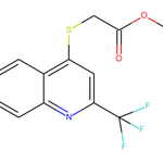 Methyl 2-((2-(trifluoromethyl)quinolin-4-yl)thio)acetate|CS-0316404|175203-42-6