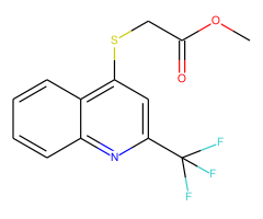 Methyl 2-((2-(trifluoromethyl)quinolin-4-yl)thio)acetate|CS-0316404|175203-42-6